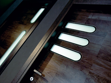 TRACK - Hinged wooden door by Ghizzi & Benatti - view 3